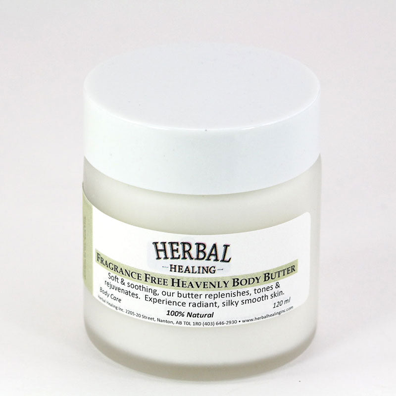 Herbal Healing Inc. Fragrance Free Heavenly Body Butter - 120 ml