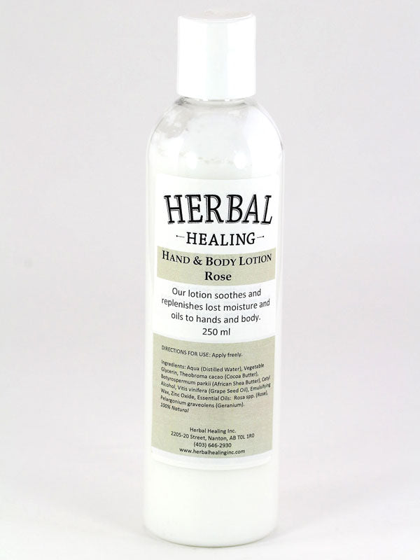 Herbal Healing Inc. Rose Hand & Body Lotion - 250 ml
