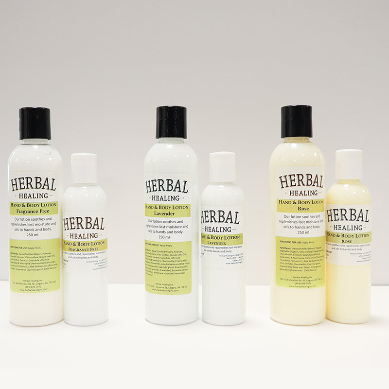 Herbal Healing Inc. Hand & Body Lotions - 125 ml-250 ml