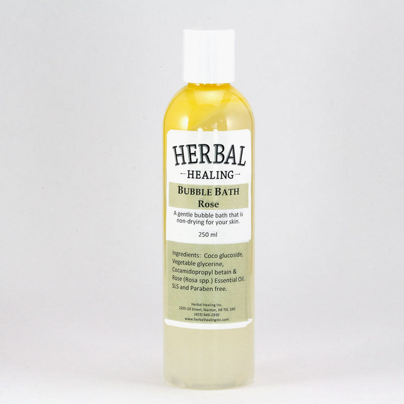 Herbal Healing Inc. Rose Bubble Bath - 250 ml
