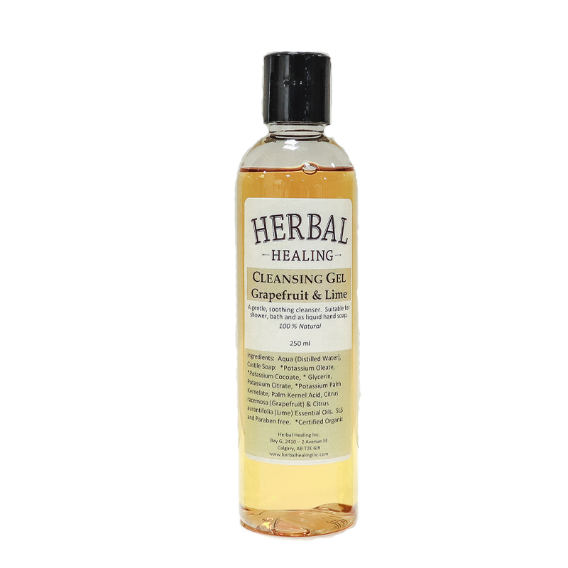 Herbal Healing Inc. Lavender Bath Cleansing Gel  Grapefruit & Lime