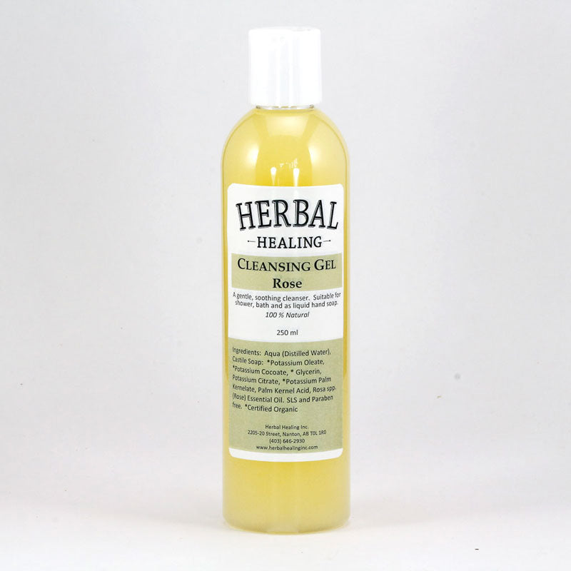 Herbal Healing Inc. Rose Bath Cleansing Gel - 250 ml