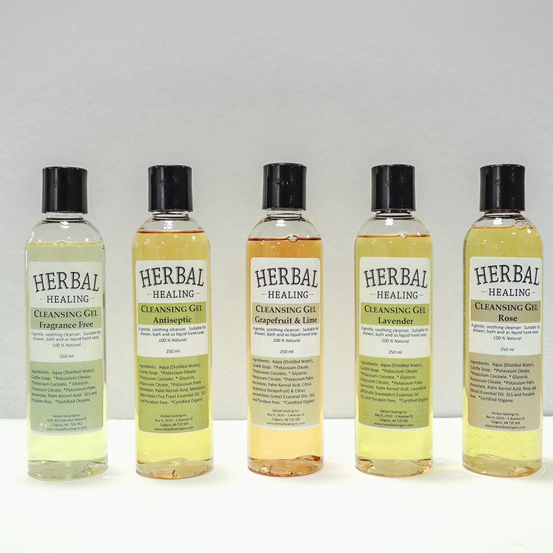 Herbal Healing Inc. Bath Cleansing Gels - 250 ml