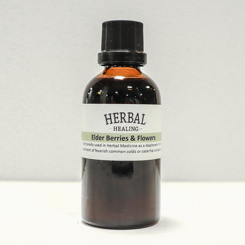 Herbal Healing Inc. Elder Berries & FLowers Tincture - 50 ml